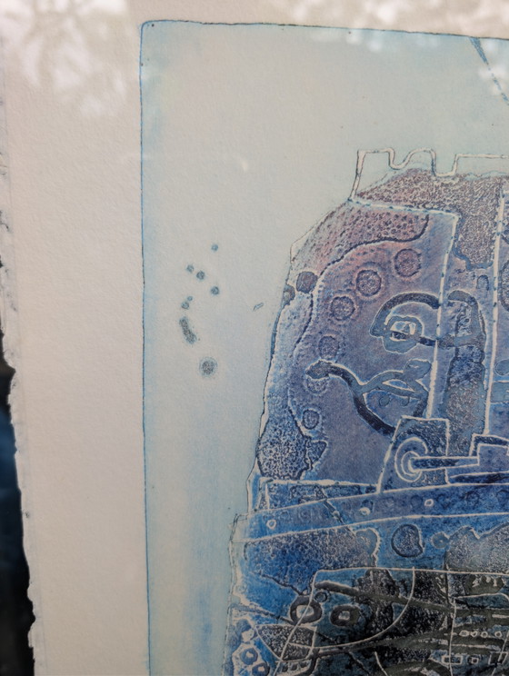 Beautiful Wood Print by Japanese Artist Shoichi Hasegawa. 43 of 110 Pieces, Signed – Lithographs & prints (photo 10 of 10)