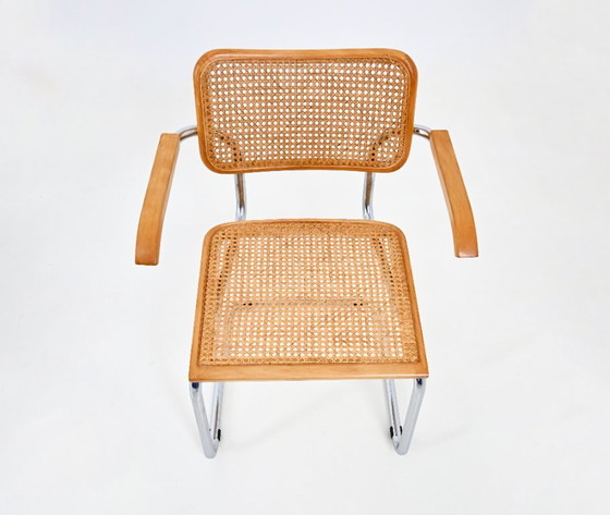 Sedie da pranzo modello B32 di Marcel Breuer, set da 6 – Rattan, Wood (photo 9 of 11)