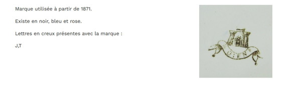 Image 1 of Horloge GIEN modèle Trianon XIXe 