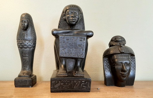3  Egyptische beelden 