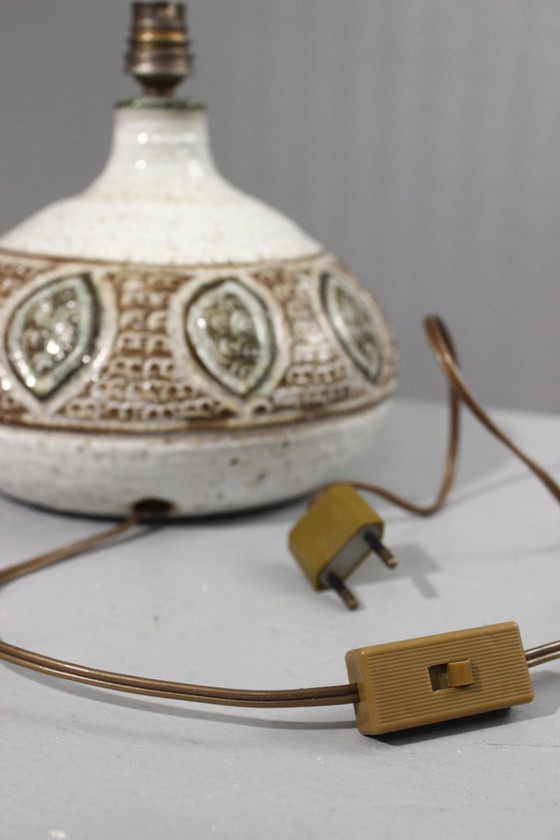 Image 1 of Marcel Giraud in Vallauris - Large lamp base with stamped decoration, France, 1960s