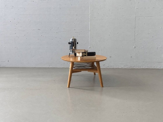 Table basse ovale Mid-Century avec étagère – Style scandinave – Tables basses, Wood (photo 6 of 12)