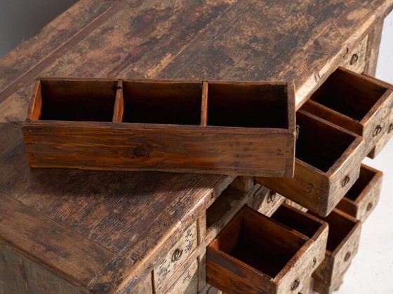 Ancienne armoire d'apothicaire chinoise – Chine, circa 1910 – Commodes (photo 27 of 40)