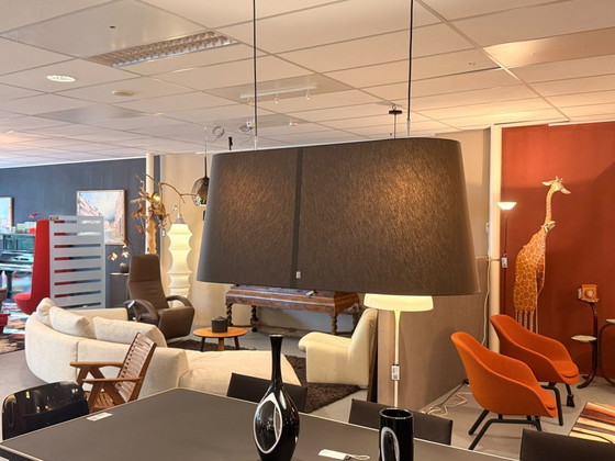 Moooi Oval Light – Nero | Marcel Wanders – Lampade a sospensione, Metallo, Tessile (photo 2 of 5)
