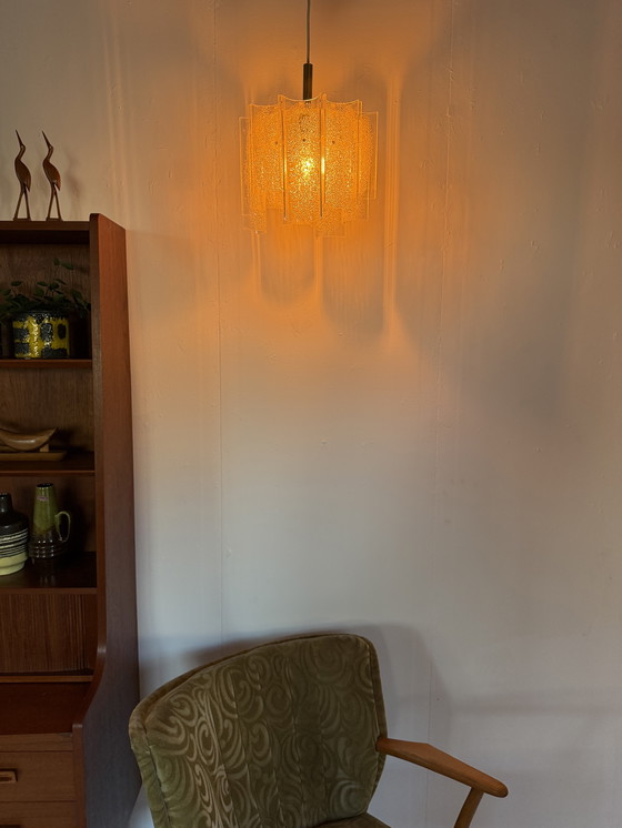 Image 1 of 3x lampade bozzolo vintage, Goldkant Leuchten '60