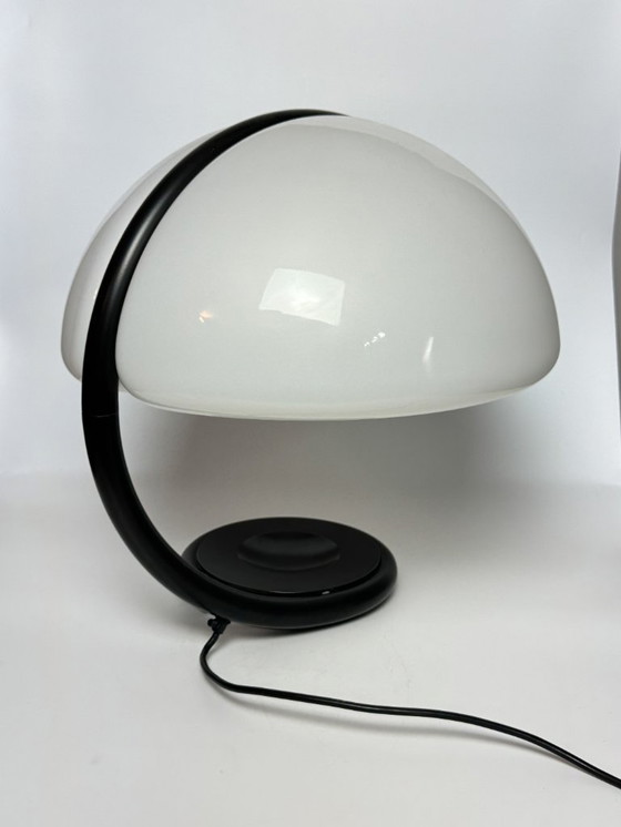 Image 1 of Mid-Century Italian Design Serpente Table Lamp by Elio Martinelli for Martinelli Luce, Italy, 1965 