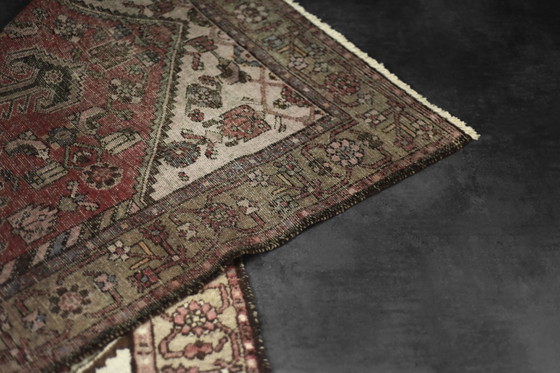 Image 1 of Vintage Hand-Woven Middle Eastern Oriental Hamadan Rug, 1960s