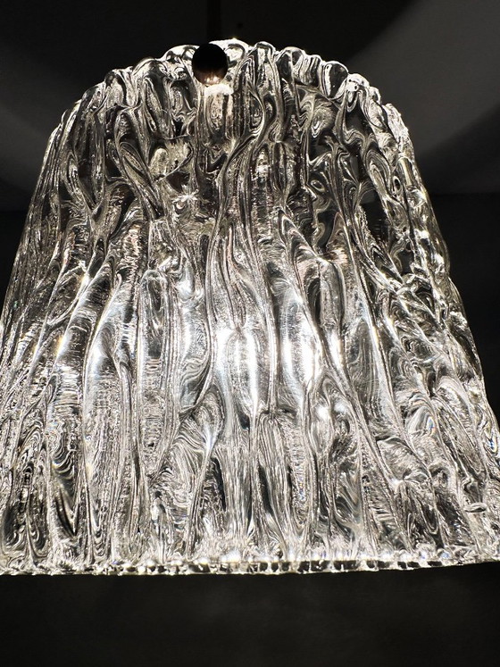 Lampada a sospensione vintage Kalmar – Lampade a sospensione, Vetro, Ottone (photo 9 of 12)