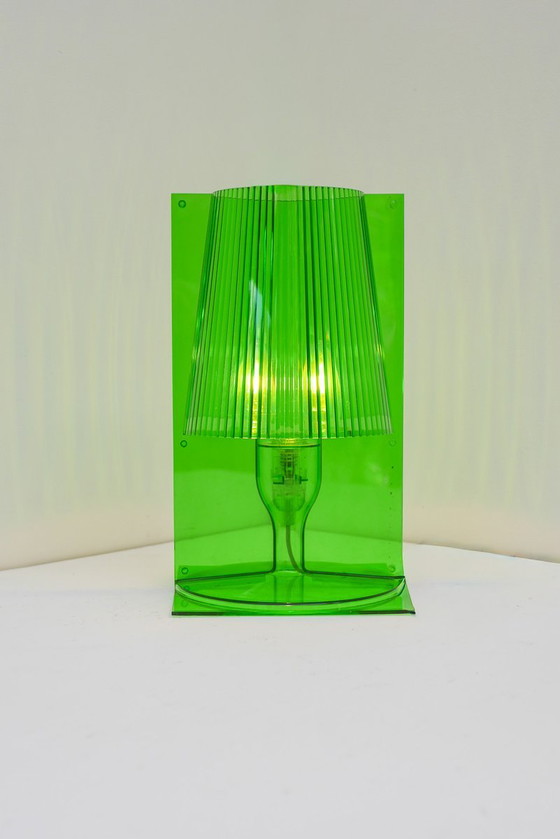 Take Table Lamp in Green Transparent Polycarbonate by Ferruccio Laviani for Kartell, 2003 (photo 2 of 17)