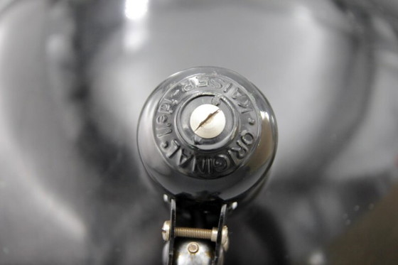 Image 1 of Kaiser Idell 6631 tafellamp "President" in zwart * reliëf kathedraal * Bauhaus * jaren 1950 * Mid-Century * Vintage