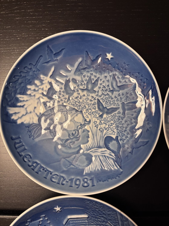 Image 1 of Design danois Ensemble de 7 assiettes de Noël Bing & Grøndahl