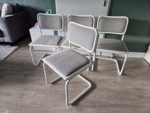 4x Cesca Chairs - Mady In Italy - 1980