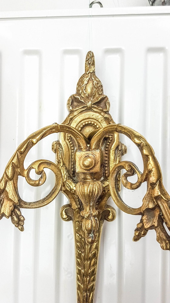 Wandleuchte aus Bronze - Empire-Stil - Elegante antike Beleuchtung – Klassiek (photo 6 of 10)