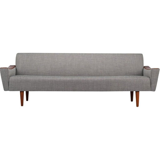 Dänisches graues 3-Sitzer-Sofa im Vintage-Stil von Cfc Silkeborg, 1960er Jahre