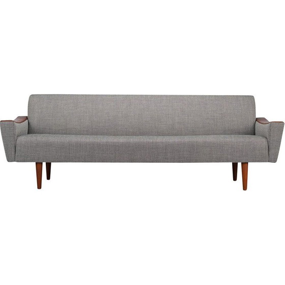 Image 1 of Dänisches graues 3-Sitzer-Sofa im Vintage-Stil von Cfc Silkeborg, 1960er Jahre