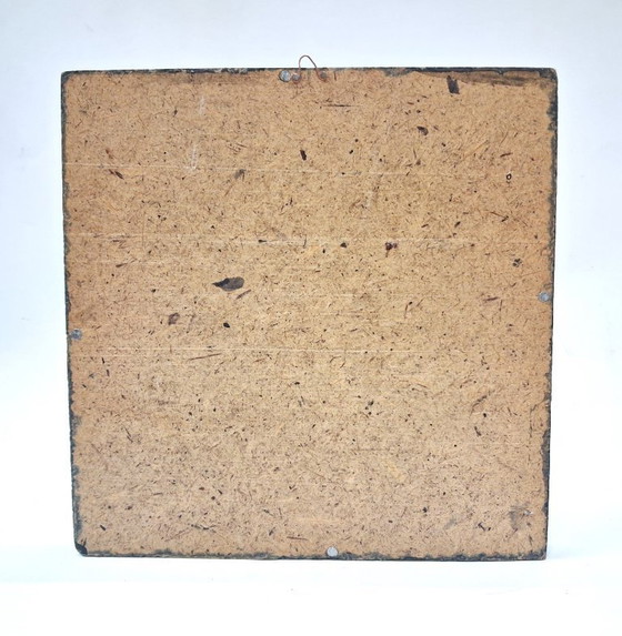 Image 1 of Relief abstract sculpture, wall panel, Mid-Century Modern style decoration