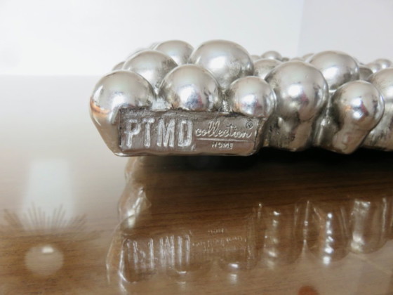 Image 1 of Miroir mural psychedelique dans le gout de Marcel Wanders, 90's