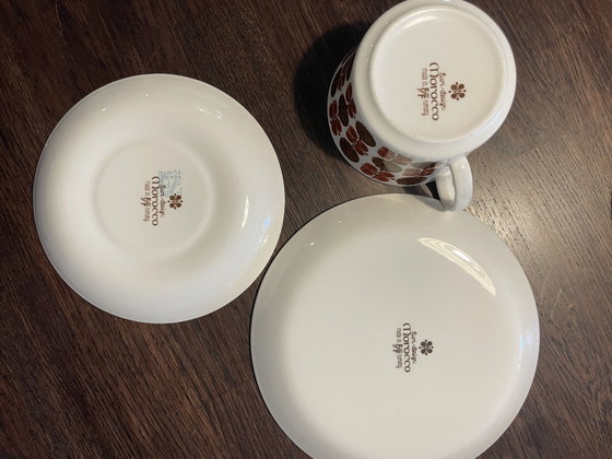 Image 1 of Turi Design Figgjo Norway “Morocco” tea set (12-person service)