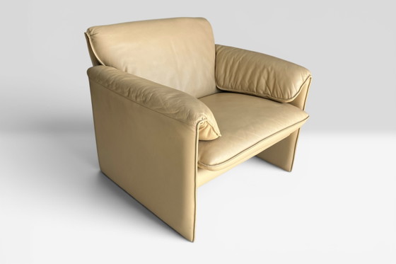 Image 1 of Leolux fauteuil leer - design klassieker Axel Enthoven