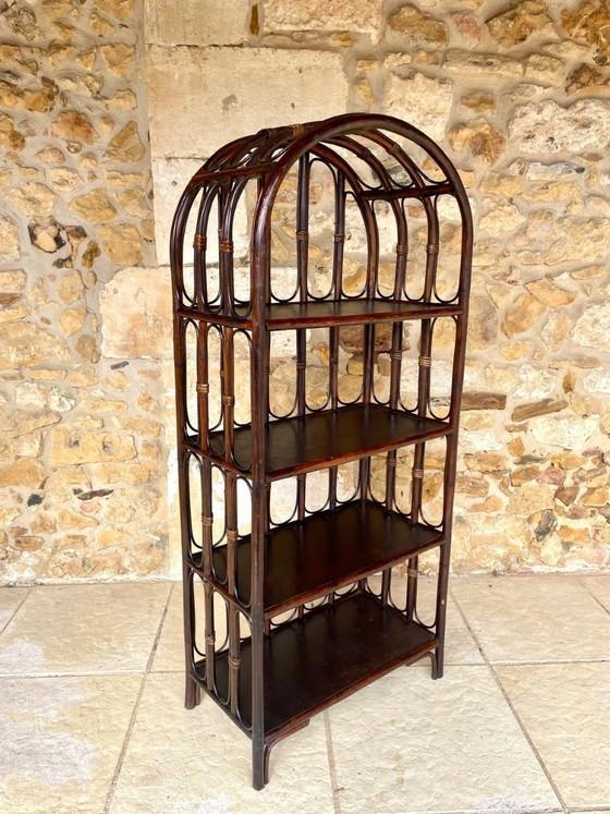 Libreria Vintage in Bambù e Rattan, 1960 – Librerie (photo 24 of 25)
