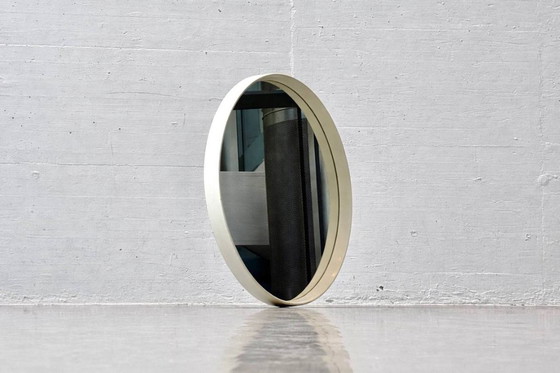 Image 1 of Space Age wandspiegel, Italië jaren 70, Möbel Mann Vertrieb