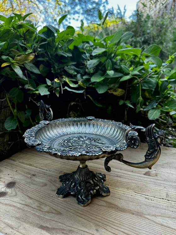 Silver centrepiece from the Art Nouveau period. – Crockery, Metal (photo 5 of 15)