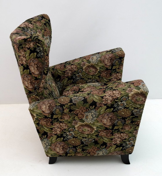 Image 1 of Fauteuil italien Art déco Gugliemo Ulrich, années 1940