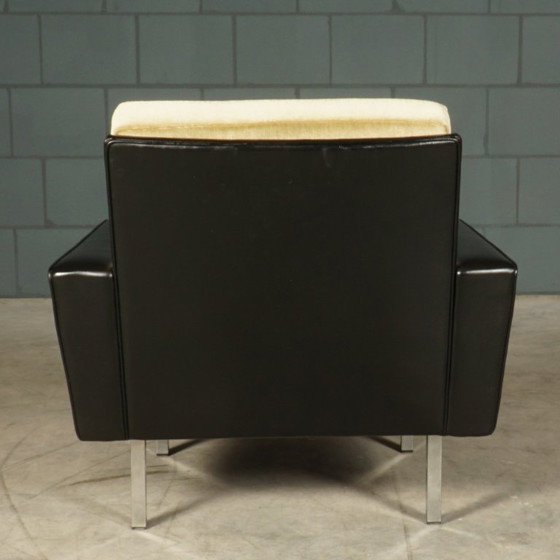 Poltrona vintage in velluto, anni '60 – Poltrone, Chrome (photo 4 of 11)