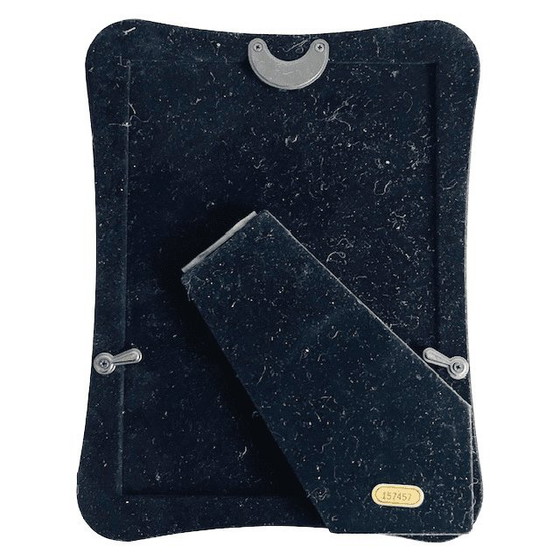 Image 1 of Dipinto vintage Art Nouveau di Alphonse Mucha Cornice in ottone Champenois degli anni '60