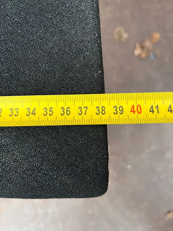 Zwitserse stoelen, Dietiker Satu (8 op voorraad), Eetkamerstoelen, Metaal, Textiel, Zwart, Design (foto 14 van 14)