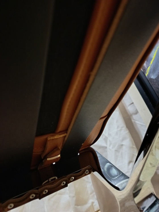 Image 1 of Sillones KNOLL Studio Barcelona (NUEVA Serie 2026) en piel natural (color coñac)