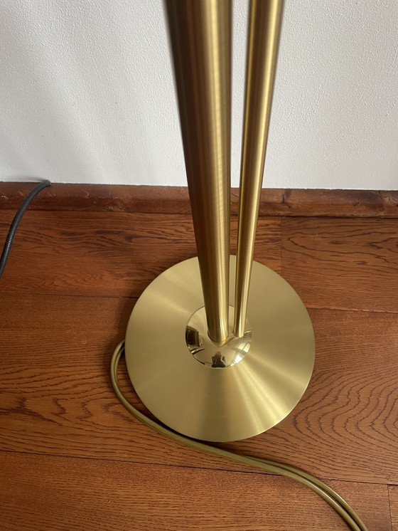 Image 1 of B+M Leuchten Stehleuchte "Deckenleuchte" mit verstellbarer Leselampe 1990er Jahre