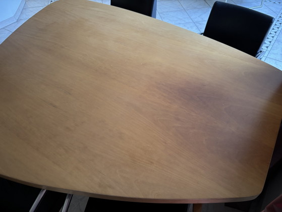 Unique Table à Manger En Merisier Jean Prouvé Tecta M21 – Tables de salle à manger, Wood (photo 6 of 9)