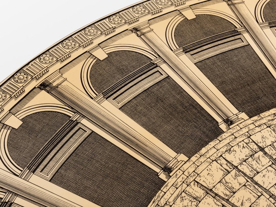 Image 1 of Piero Fornasetti Architettura coffee table 1960