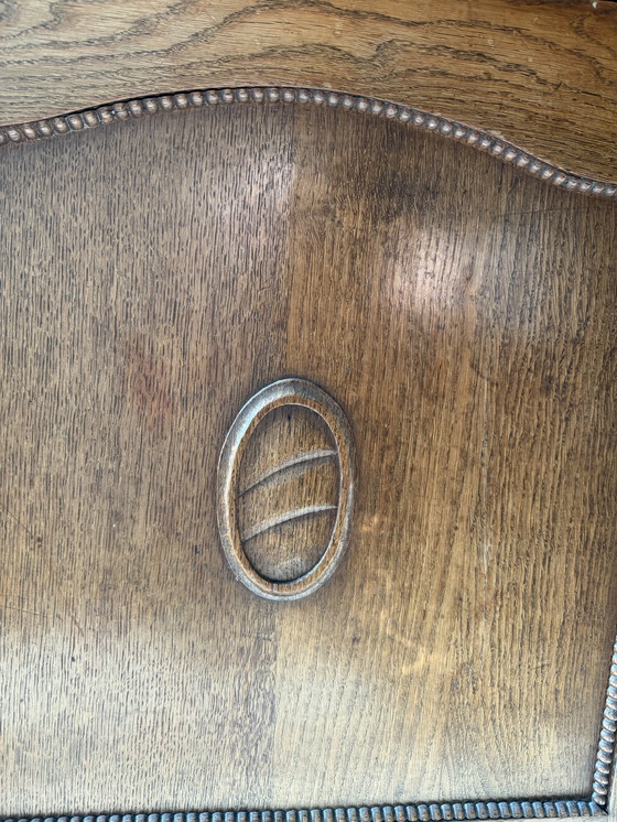 Image 1 of Antique low sideboard wall cabinet