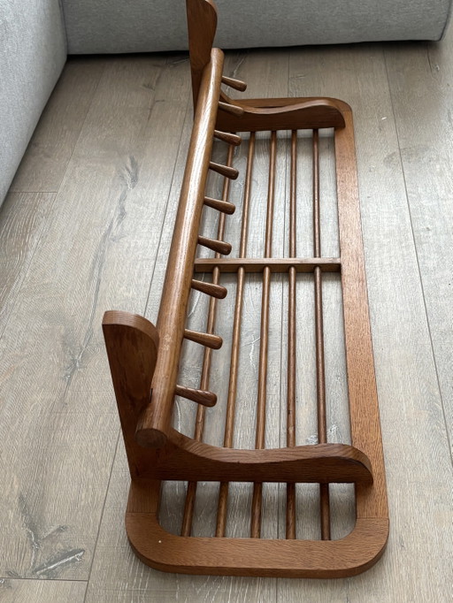 Wooden 'New Amsterdam DH01' wall coat rack Willem van Gelderen for Spectrum, 1950s – kapstokken (photo 2 of 10)