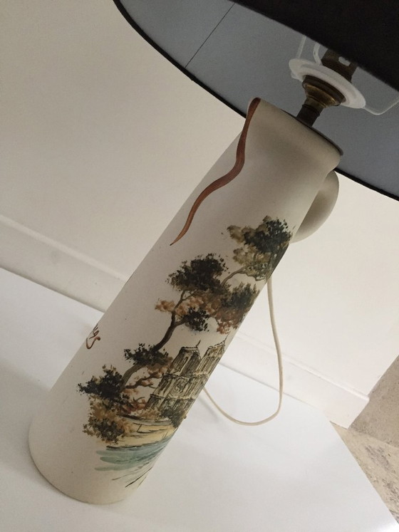 Lampada in Ceramica Artigianale Cazalas – Lampade da tavolo, Textile (photo 8 of 17)