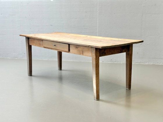 Image 1 of Large country-style coffee table, 1960s