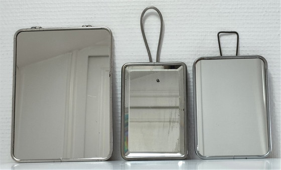 Image 1 of tre specchi da barbiere, inizio-metà del XX secolo