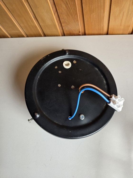 Image 1 of Vintage Honsel 'Ice Glass' Ceiling Lamp – 1970s