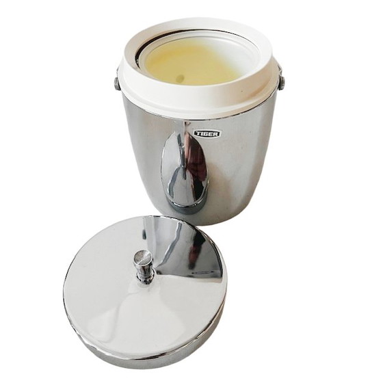 Image 1 of Secchiello per il ghiaccio isolato cromato vintage Tiger, argento cromato, anni '60