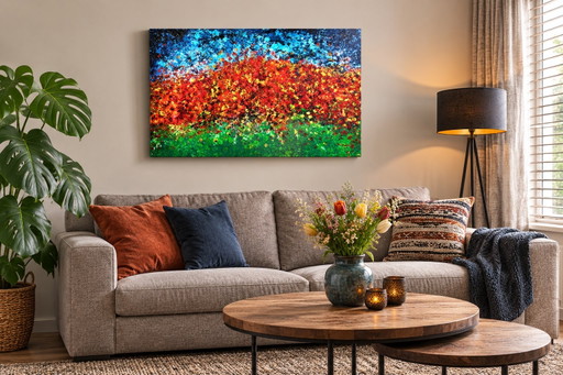 Abstract painting “ Only Nature “