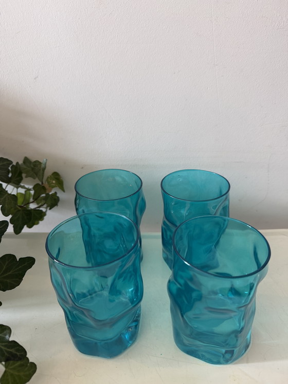 Image 1 of Bormioli Rocca Azur vidrio azul italiano