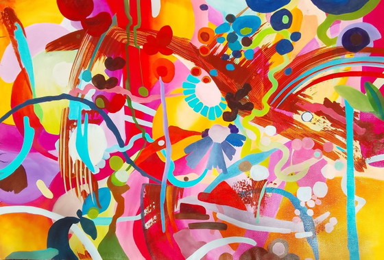 "Bloom" 142x100cm – joart, Dipinti e disegni, Canvas (photo 10 of 15)