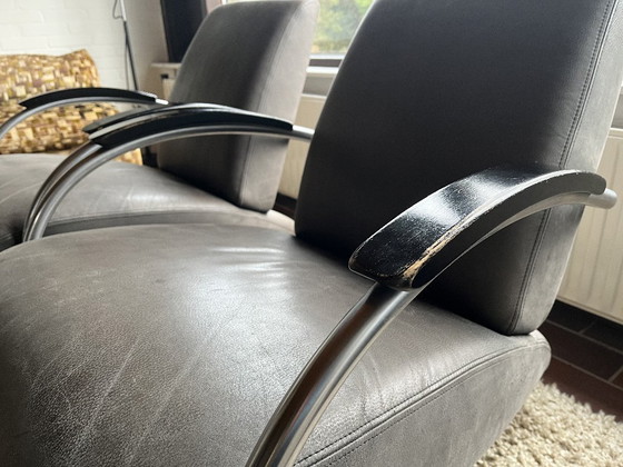 Image 1 of Two Gelderland Jan des Bouvries armchairs