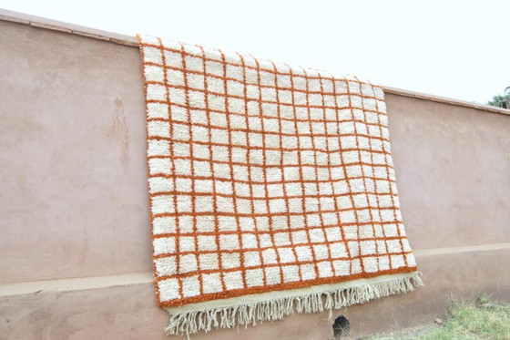Image 1 of Alfombra Beni Ourain abstracta 3X2 m