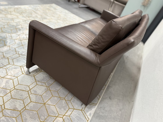 Image 1 of Leolux Paian 3 Seater Sofa brown leather