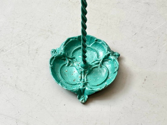Image 1 of Slim cast iron umbrella stand, 1950s