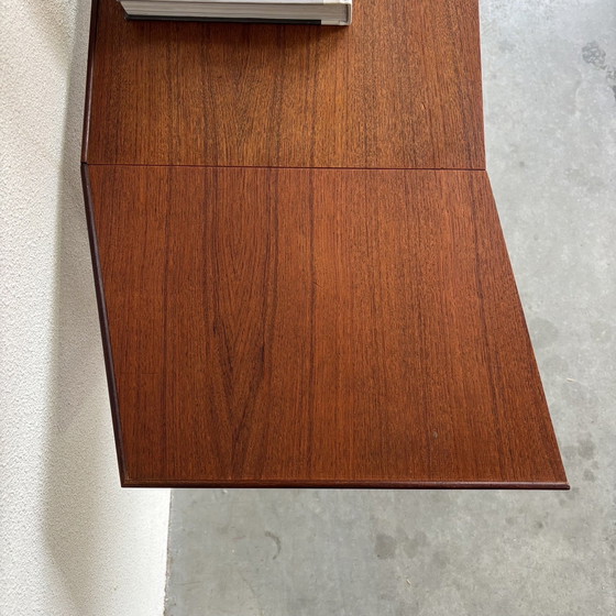 Image 1 of Vintage Deens schrijfmachine tafel - sidetable teak