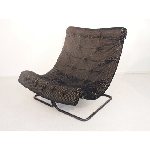 Poltrona lounge Formula nera di Ruud Ekstrand e Christer Norman